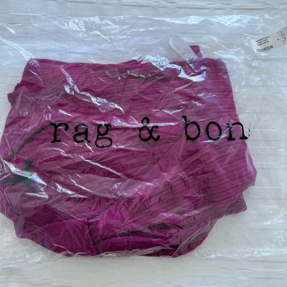 NWT Rag and Bone Esme pink soft knit bodycon sweater dress M - Picture 3 of 7